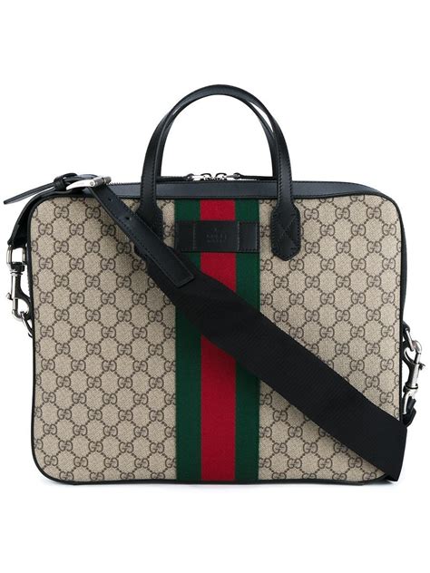 sacoche ordinateur gucci|Gucci laptop briefcase.